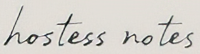 Hostess Notes - frequently asked questions